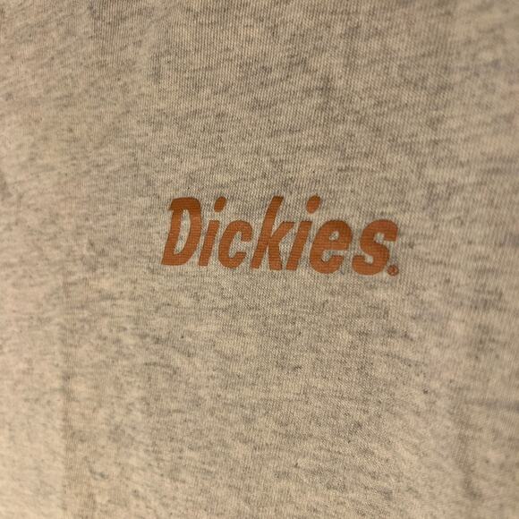 Dickies logo cream heather skateboarding t-shirt tee size medium - Picture 3 of 6